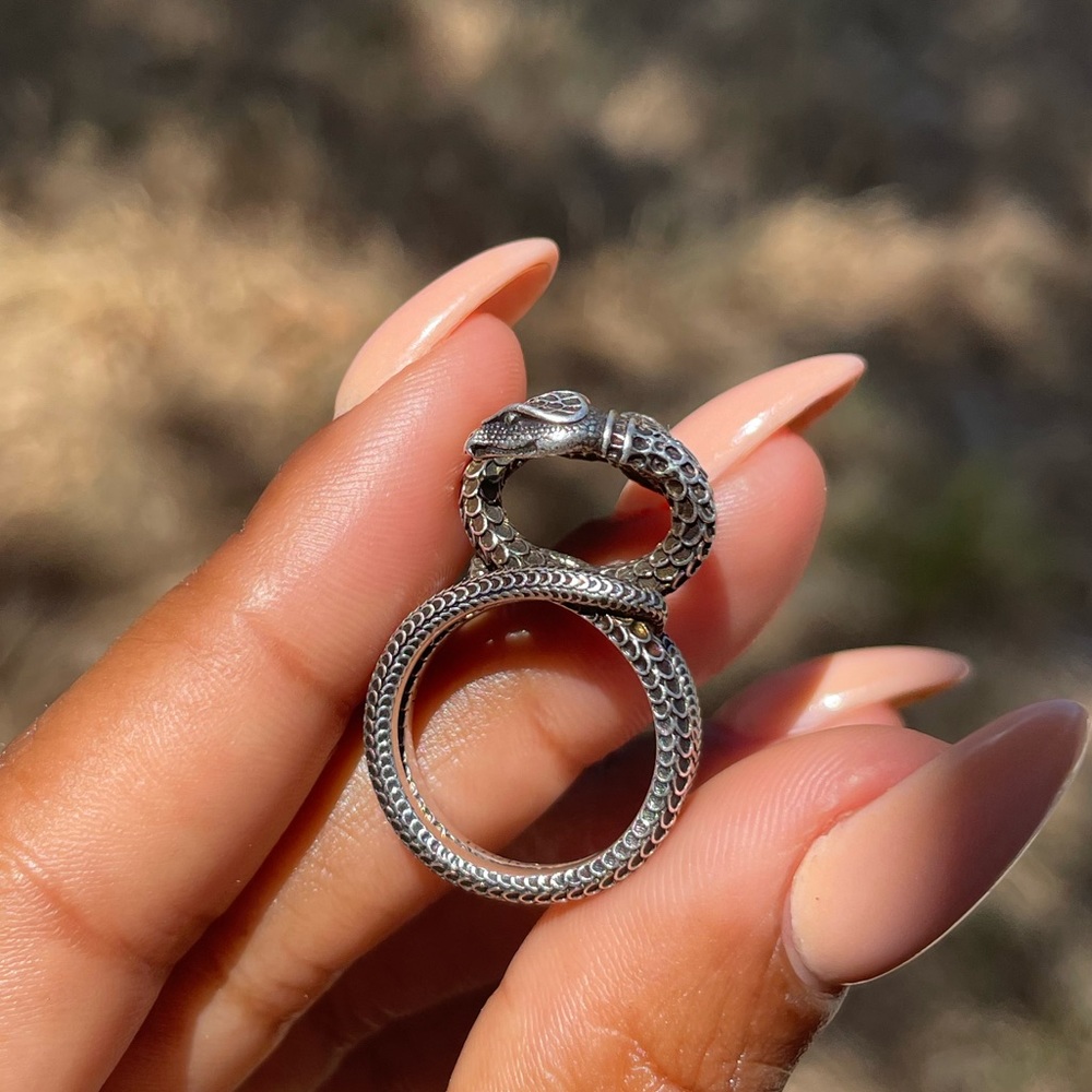 Gucci double serpent ring - Picture 2 of 11
